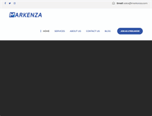 Tablet Screenshot of markenza.com